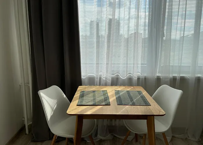 Διαμέρισμα Sunny Minimalistic Flat Near Metro Opatov *